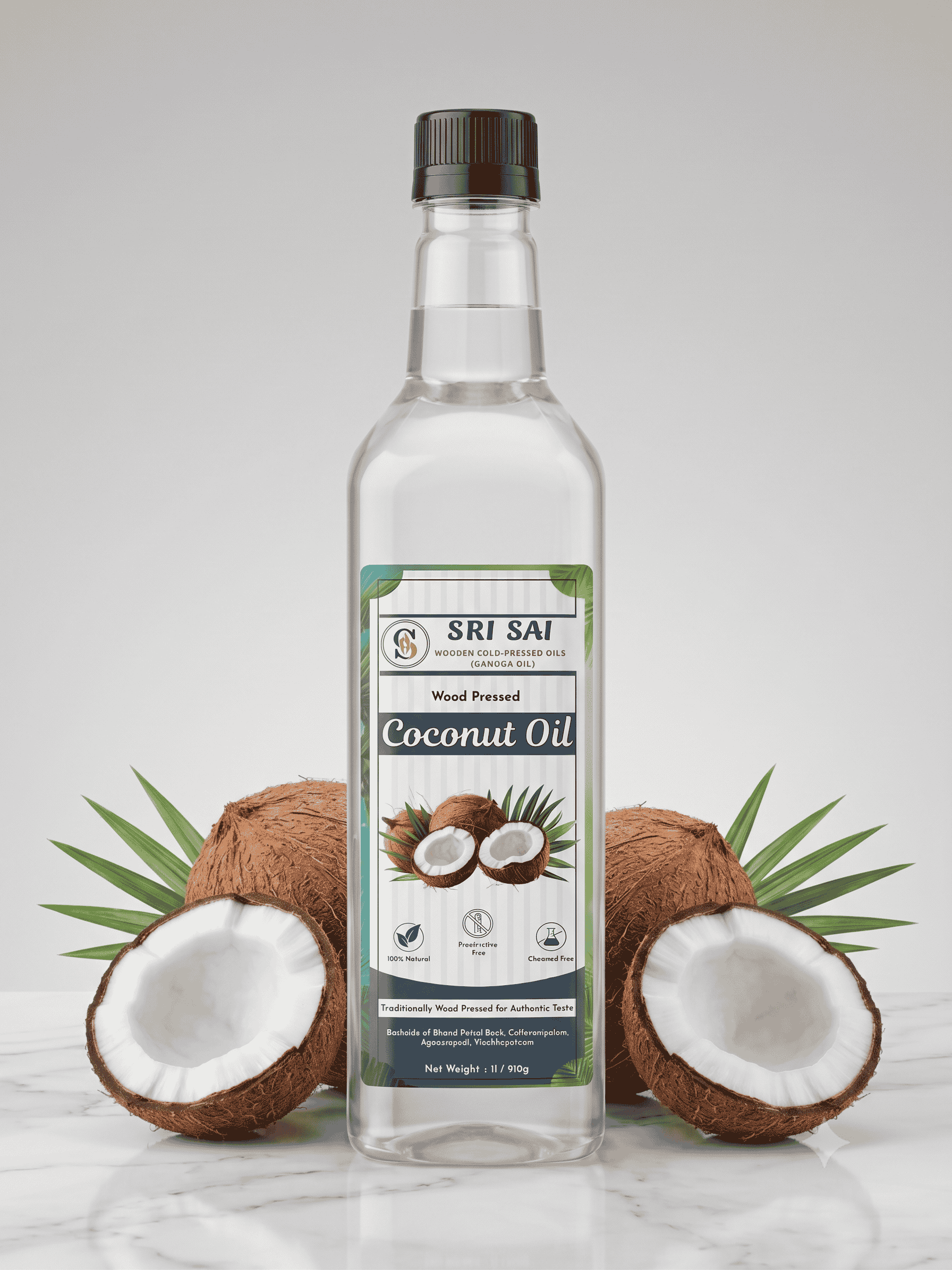 Wood Pressed Kuridi Coconut Oil
