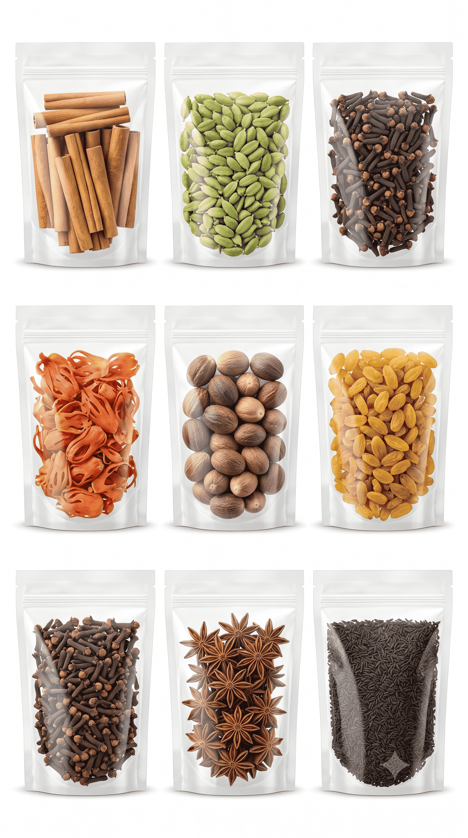 All-in-One Premium Spices Combo (100 g Each)
